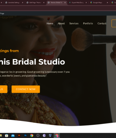 Yaminis Bridal Studio - Gloov Up 3000 Rupees Website